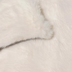 Krémová deka z mikroplyšu 180x220 cm Mounty – douceur d'intérieur