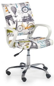 Pestrofarebná kancelárska stolička SIRAQ