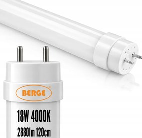 SADA Hermetická LED lampa 120cm 54W 8640lm 4000K + 3x Prémiové LED trubice