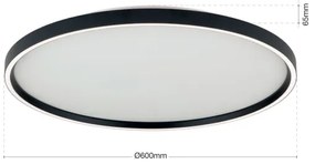 Orion DL 7-697/60-LED Stm. svietidlo MASCA LED/47W/230V 2700/3350/4000K pr. 60 cm