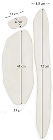 Nástenné dekorácie v súprave 3 ks 25,5x71,5 cm Siluna – Kave Home