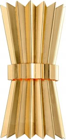 Hudson Valley nástenné svietidlo Moxy kov zlatá E14 2x60W 311-12-CE