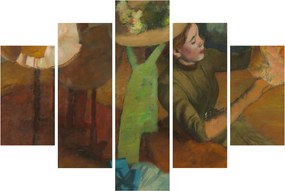 Obraz - Edgar Degas, The Millinery Shop, reprodukcia (150x105 cm)