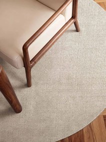 Koberec Ted Baker Greenwich naturálny / biely kruh