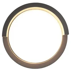 LED nástenné svietidlo Reality Puno čierna R27036132