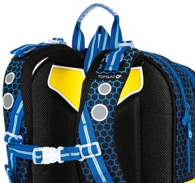 Veľký školský set Topgal ENDY 22016 B - školská taška + peračník + vrecko na prezuvky + pláštenka na batoh