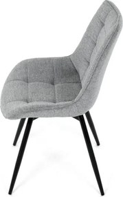 Jedálenská stolička sivá HC-T1130 GREY2