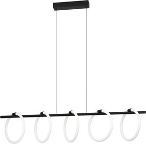 XXXLutz ZÁVESNÉ LED SVIETIDLO, 117/23/110 cm Eglo - Online Only bytové doplnky - 003348147702