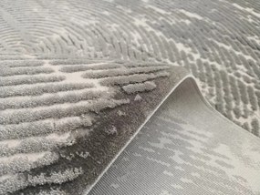 Berfin Dywany, Kusový koberec Vals 8125 Grey, 80x150, šedá, kancelária