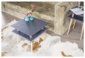 Biely konferenčný stolík Ragaba Square, 55 × 55 cm