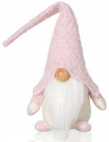 Vianočný škriatok 50 cm - ružový