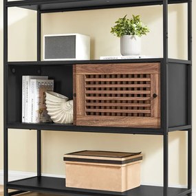 Autronic BONTEC Regál, mdf, čierna, AUR-E1121 BK Farba: Čierna