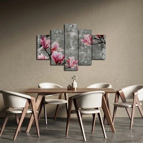 Obraz s kvetmi (150x105 cm)