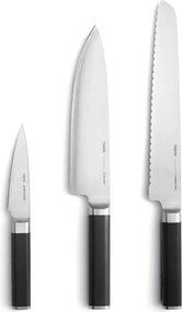 Súprava nožov 3 ks z nehrdzavejúcej ocele Trino – FABINI