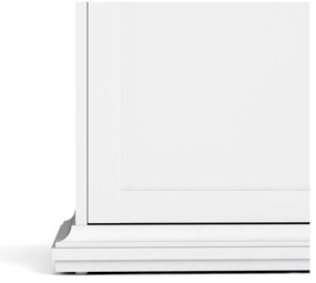 Biela šatníková skriňa 96x201 cm Paris – Tvilum