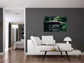 Obraz z japonskej národnej záhrady (90x60 cm)