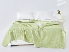 Chladiaca letná prikrývka CELIA, zelená Rozmer: 140 x 200 cm