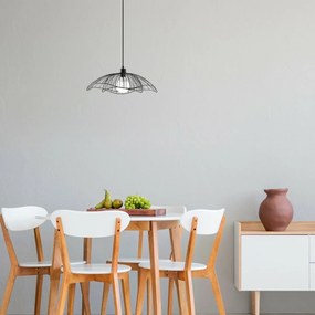Závesný lustr Farac - 6380, čierna