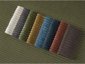 Zelená menčestrová pohovka 242 cm Giorgia – Bobochic Paris