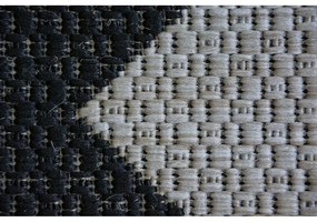 Kusový koberec Kris čierny 160x230cm