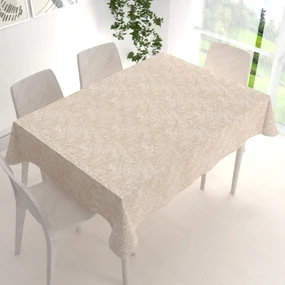 Biante Teflónový obdĺžnikový obrus TF-097 Venezia púdrovo béžový 60x100 cm