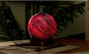 Tmavo prírodná svetelná dekorácia na USB ø 12 cm Galaxy Breeze – Gingko