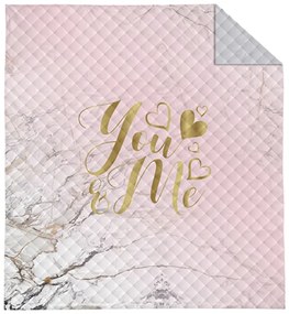Detexpol Luxusný prehoz na posteľ 220x240 cm - You me