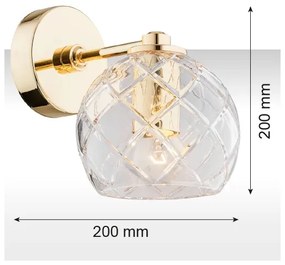 Argon 4202 - Nástenné svietidlo OVIEDO 1xE27/15W/230V