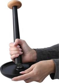 Čierny stojan na papierové utierky ø 15 cm Paper Pal – Rosendahl