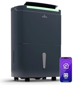 Klarstein DryFy Pro Connect Smart, Odvlhčovač vzduchu, WiFi, Kompresný, 30l/d, 25-35m²