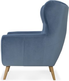 Sconto Pohovka VOSS 3 modrá