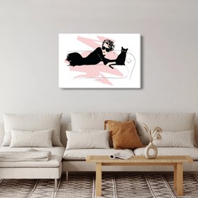 Obraz - Fashion lady (90x60 cm)