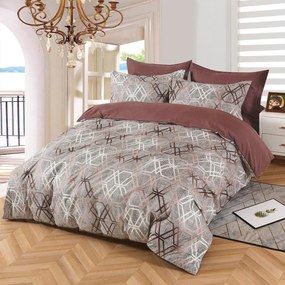 Bavlnené posteľné obliečky 7-dielne nový dizajn L-507