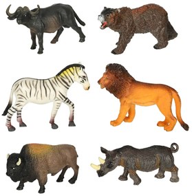 KIK Figurky zvířat v zoo sada 31 el.