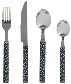Príborový set so stojanom Dots 24ks