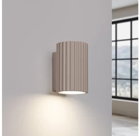 Brilagi - Nástenné svietidlo CRESTO 2xGU10/10W/230V 10 cm taupe BG1900