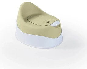 Dolu nočník s odnímateľným vekom, svetlozelená, 23 x 38 x 29 cm