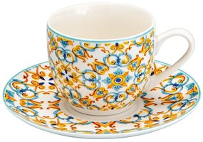 Súprava 6 šálok s tanierikom Brandani Medicea