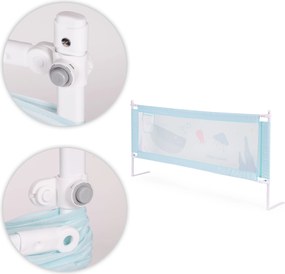 ECOTOYS Bezpečnostná zábrana na posteľ 200 cm ECOTOYS