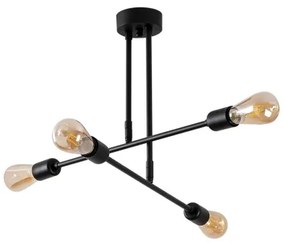 Luster na tyči FLOWER 4xE27/40W/230V