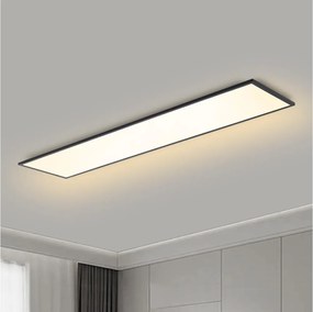 Brilagi - LED stmievateľné svietidlo SLIMFRAME LED/58W/230V 120x30 cm čierne + diaľkový ovládač