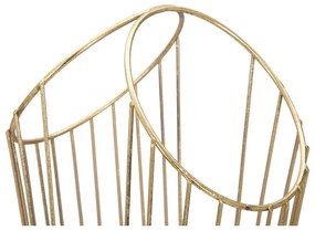 Stojan na dáždniky v zlatej farbe Mauro Ferretti, výška 60 cm