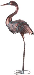Volavka 90 cm - kovová záhradná dekorácia