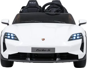 Elektrické autíčko Porsche Taycan Turbo S biele