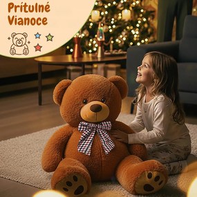 Veľký plyšový medveď BENY, 100cm, hnedá Monzana