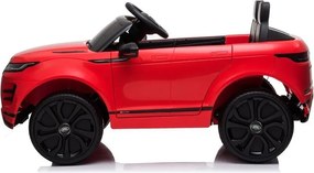LEAN CARS Elektrické autíčko Range Rover Evoque červené