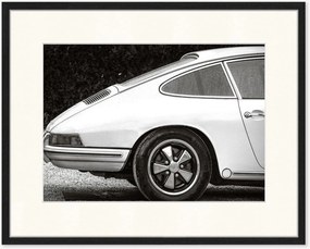 Nástenná dekorácia v ráme Porsche 911