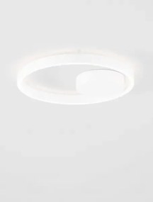 LED stmievateľné biele dizajnové stropné svietidlo Hedra 40