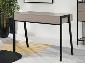 PC stolík Land (béžová + čierna). Vlastná spoľahlivá doprava až k Vám domov. 1109774