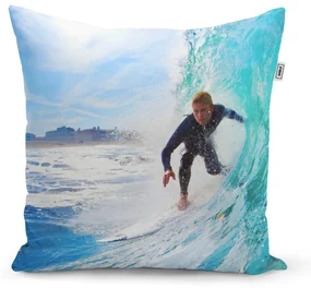 Sablio Vankúš surfista na vlne - 40x40 cm
